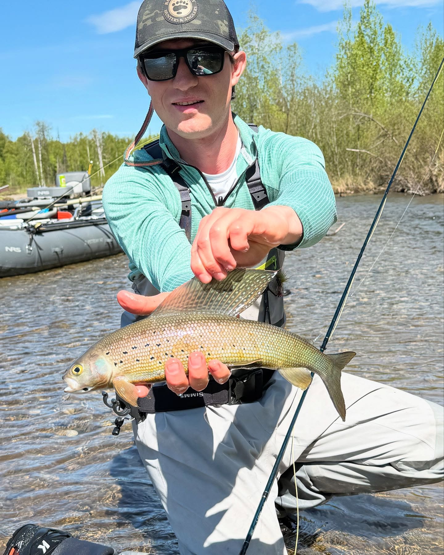 Hard to believe we&rsquo;re almost a month through our season already, but time flies when you&rsquo;re on the river!

#flyfishing #defendthewestsu #wildsalmon #tugisthedrug #nopebblemine #fishing #catchandrelease #nocrowds #barbless #tugismydrug #gu