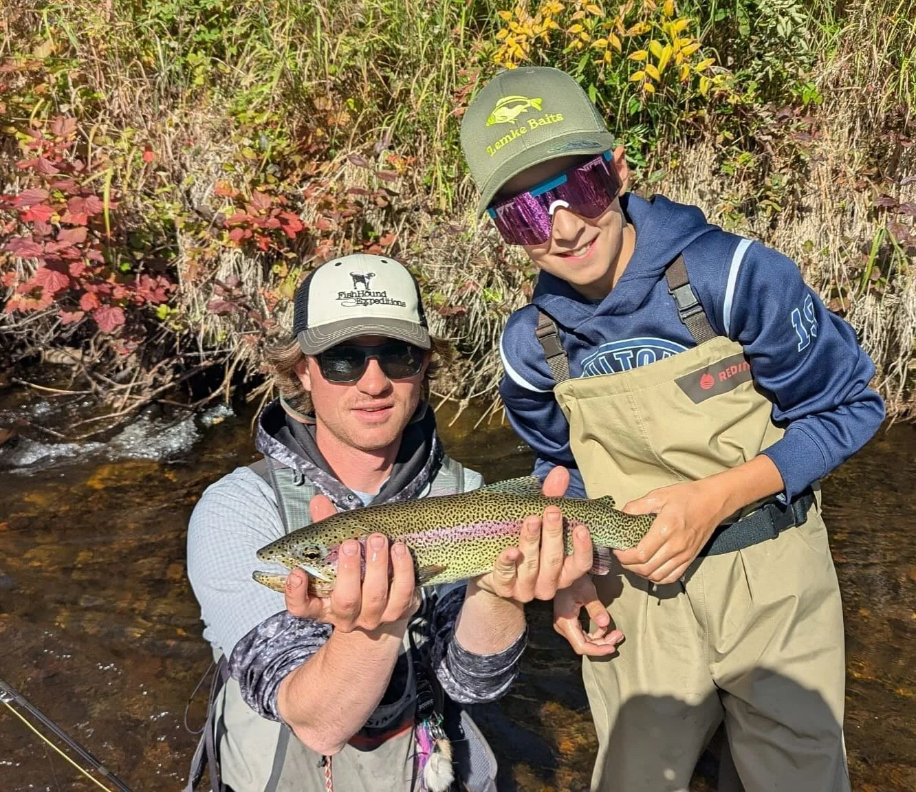 Start em fishing young! Gettin kiddos into fishing is one of the funnest aspects being a guide! From kid size waders and boots to kid specific fly rods we&rsquo;d be happy to get your family out waving sticks at fish!

#flyfishing #startemyoung #kids