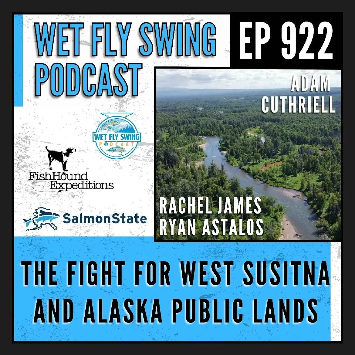 Please checkout our recent episode with Ryan and Rachel from @salmonstateak  #defendthewestsu #nopebblemine #flyfishing #wildfish #alaska #guidelife
