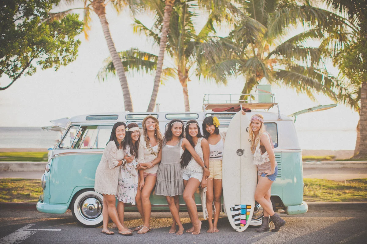 Christina Foret: Writer + Photographer. Honolulu, Hawaii. Shoot for the BLOOM Conference.