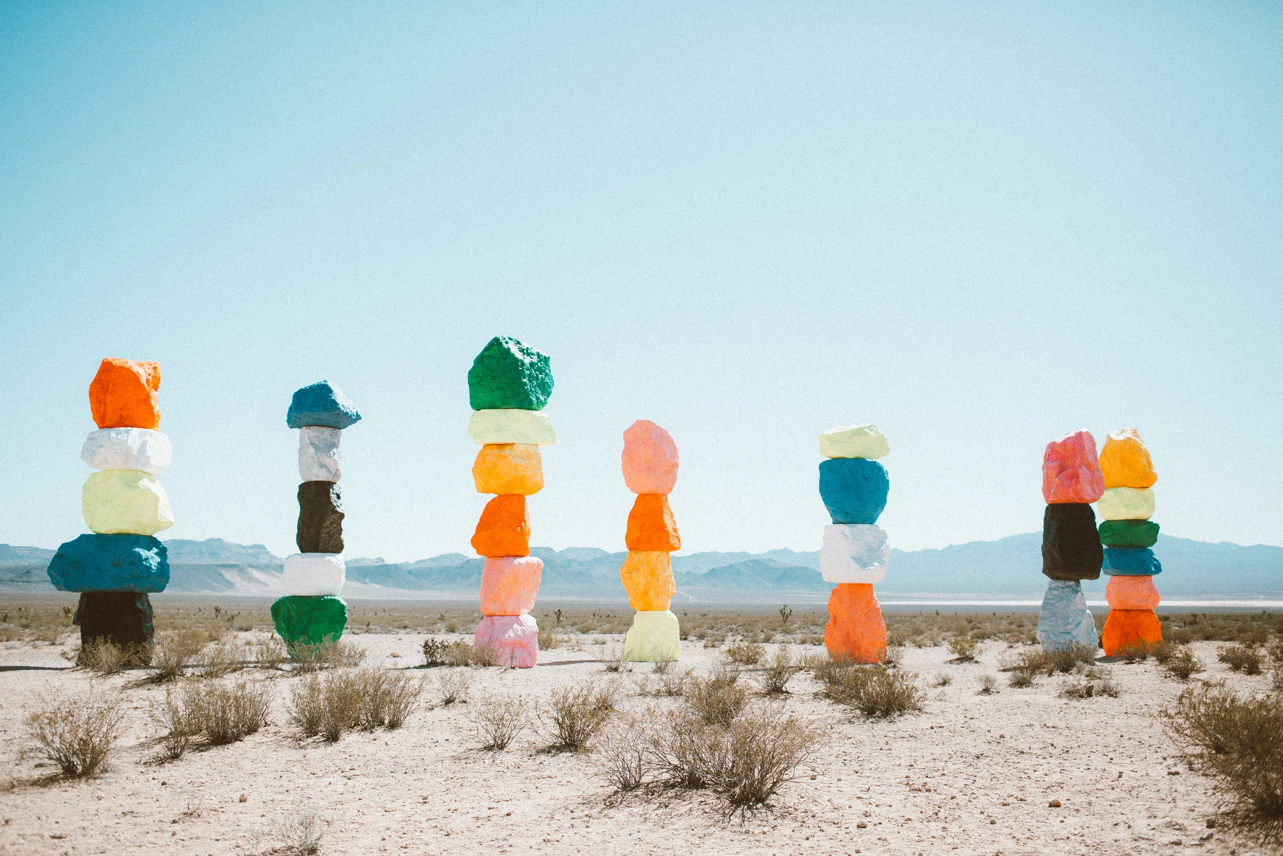 Christina Foret - Lifestyle Blogger - Seven Magic Mountains Las Vegas Nevada-2.jpg