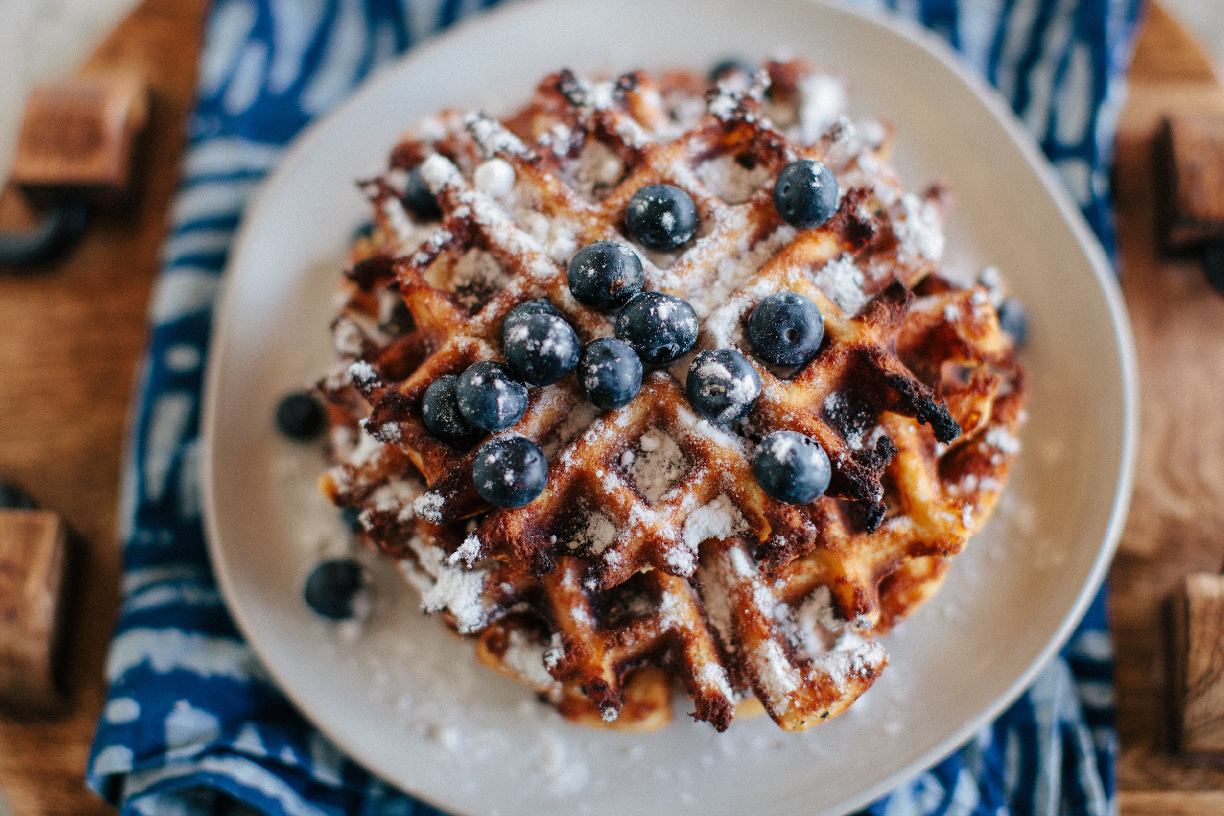 Keto Waffles Recipe by Christina Forêt