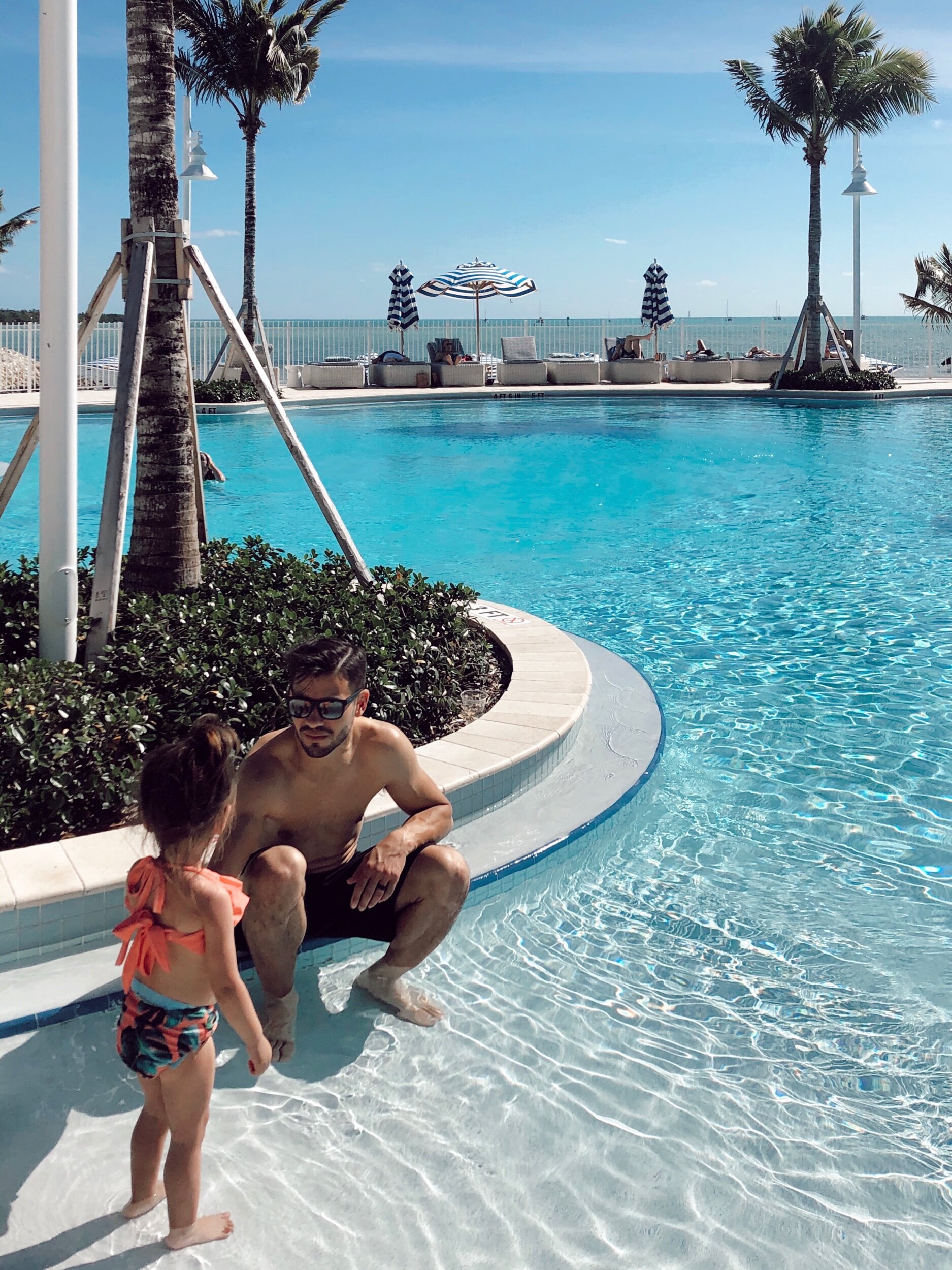 Father-daughter-pool-Florida-Keys-Isla-Bella-Beach-Resort