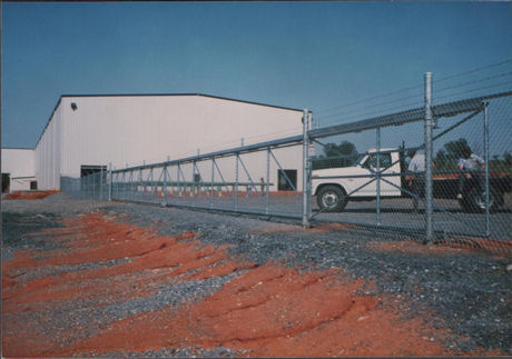 Aluminum Round Cantilever Slide Gate Track System