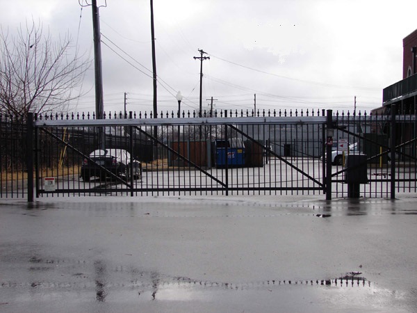 Cantilever Slide Gate Track