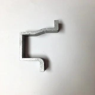 Aluminum Back Bracket for IGD E/Z Slide Gate Track Systems