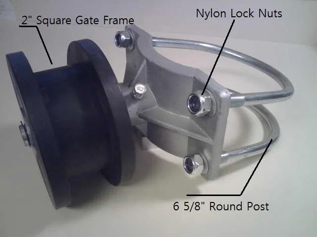 6 5/8" Heavy Duty High Cycle Cantilever Gate Roller