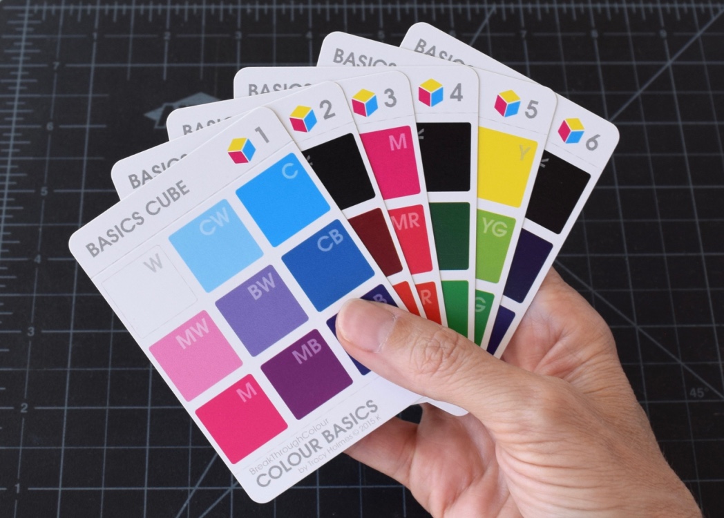 Colour Basics Cube Cards