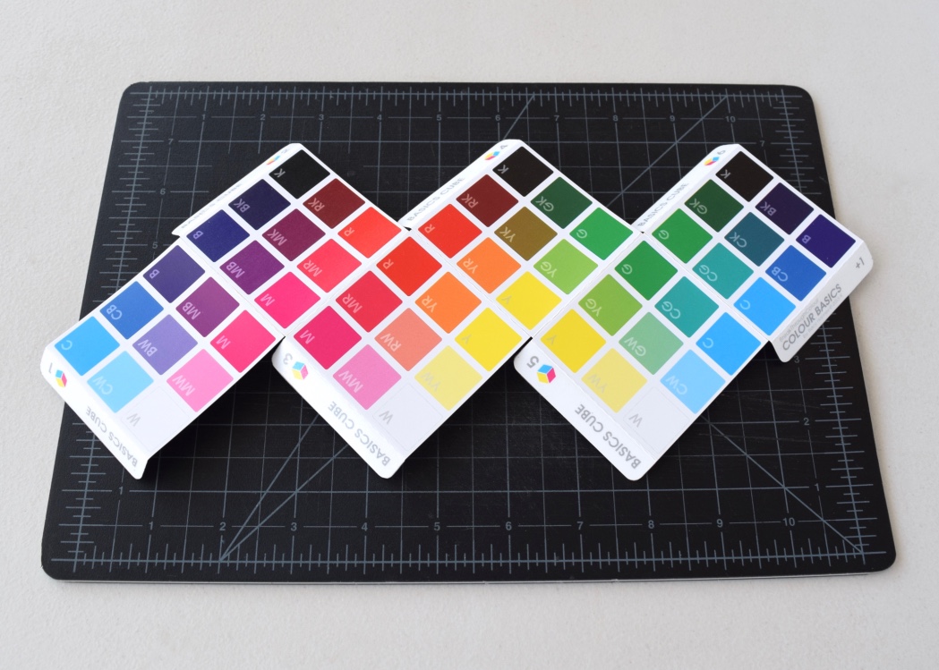 Colour Basics Cube net