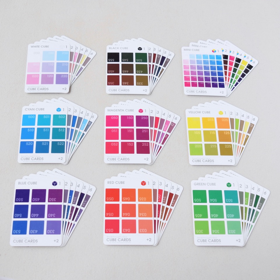 BTC Cube Cards | 54 cards to build 9 different Cubes