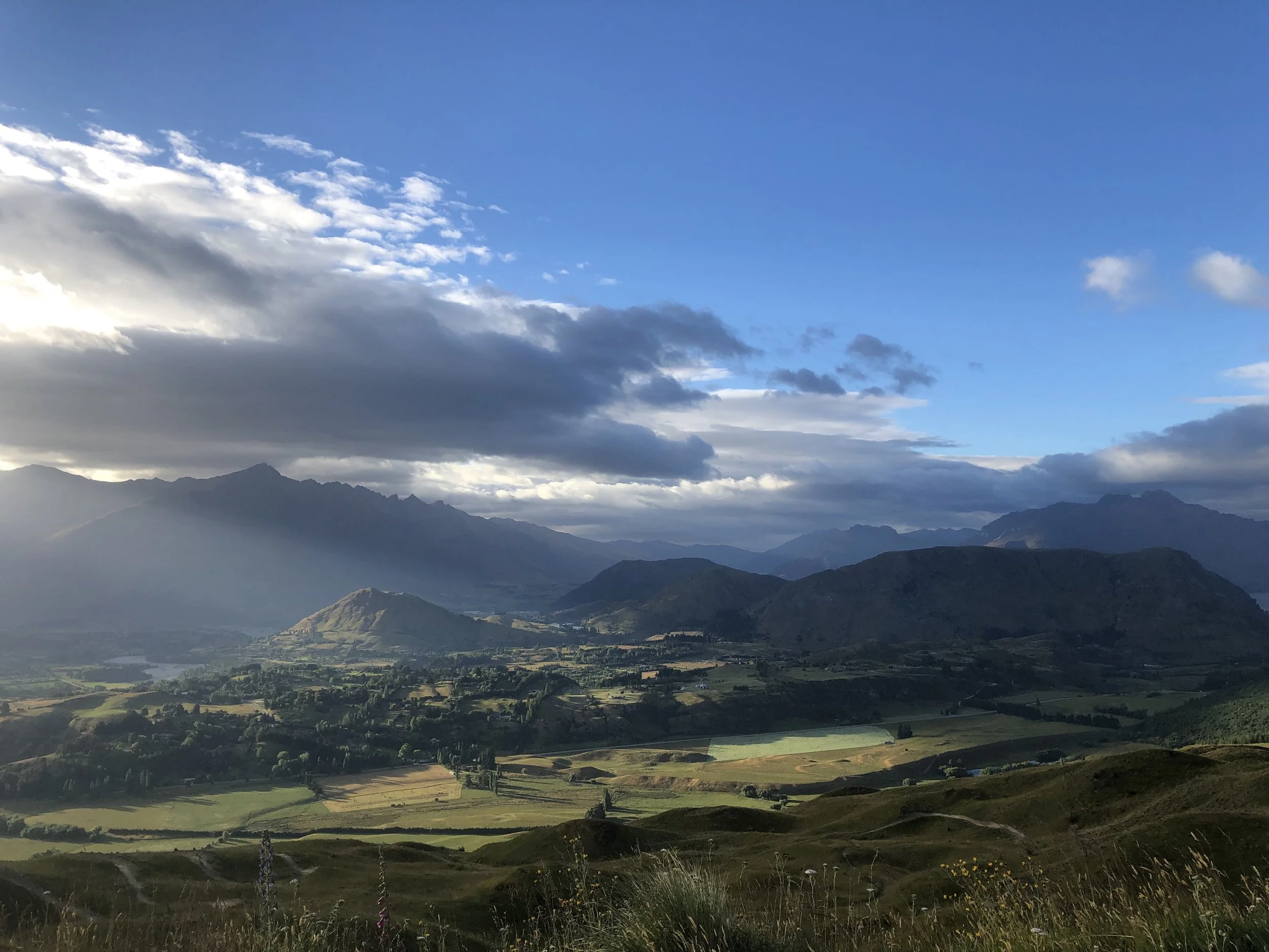 Snap taken from the Coronet Peak Road, on the 4th January 2019, mid-reflections.