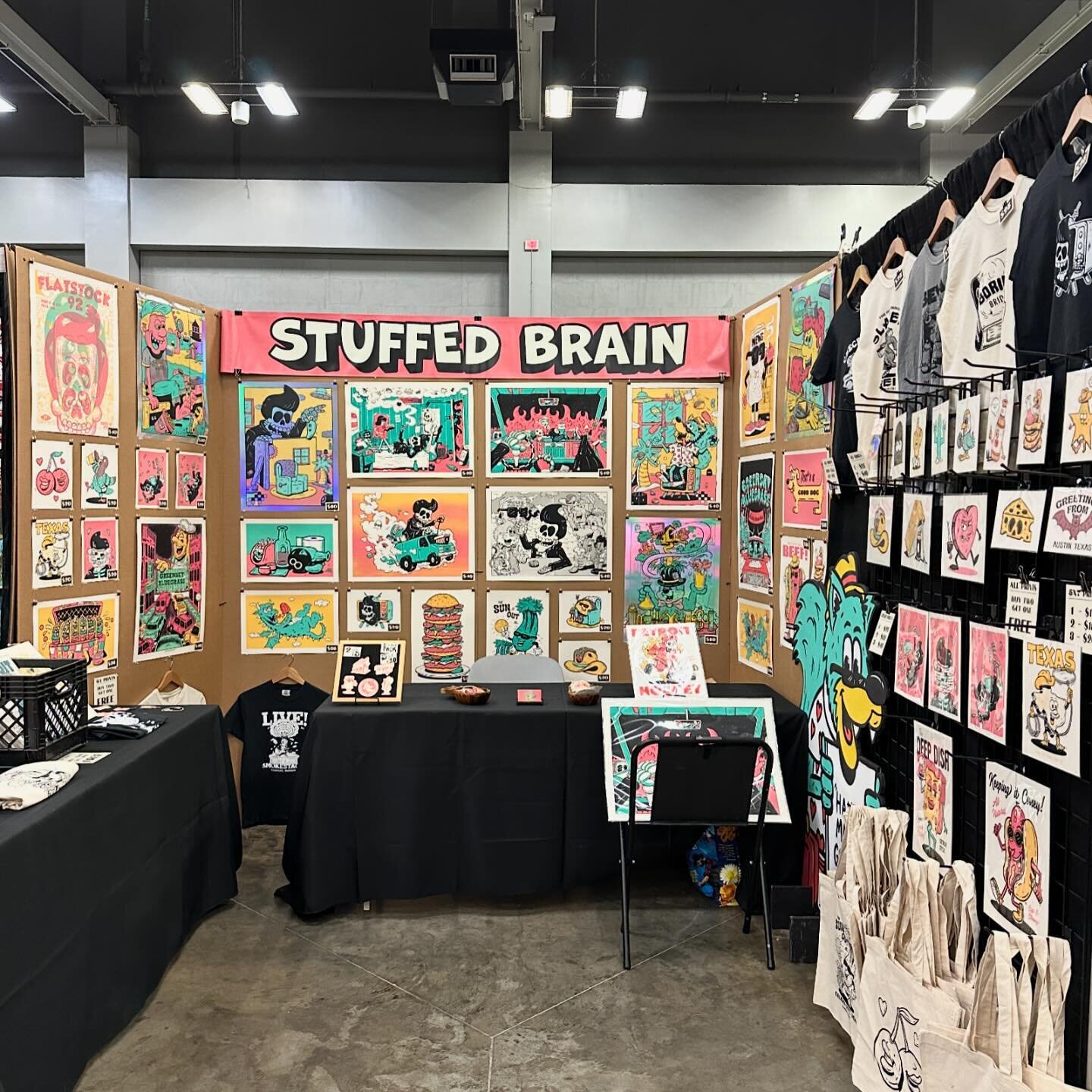 Flatstock 92 kicks off tomorrow in Austin, Texas! I&rsquo;m stoked to share space with some of the people that first introduced me to printmaking , and inspired me to make a career out of it. It&rsquo;s an honor to set up a booth and share my work ne