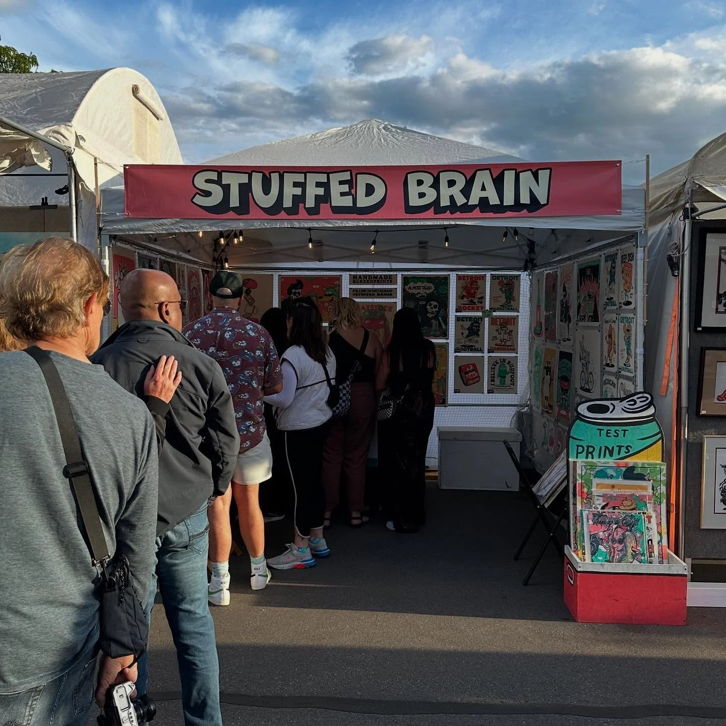 I&rsquo;m back at @artsbeatsneats and I stuffed my booth more than ever! My body is sore, my brain is tired, and I think I reached the weight capacity on my little RAV4 in preparation to get here, but I wanted to show up for y&rsquo;all with everythi