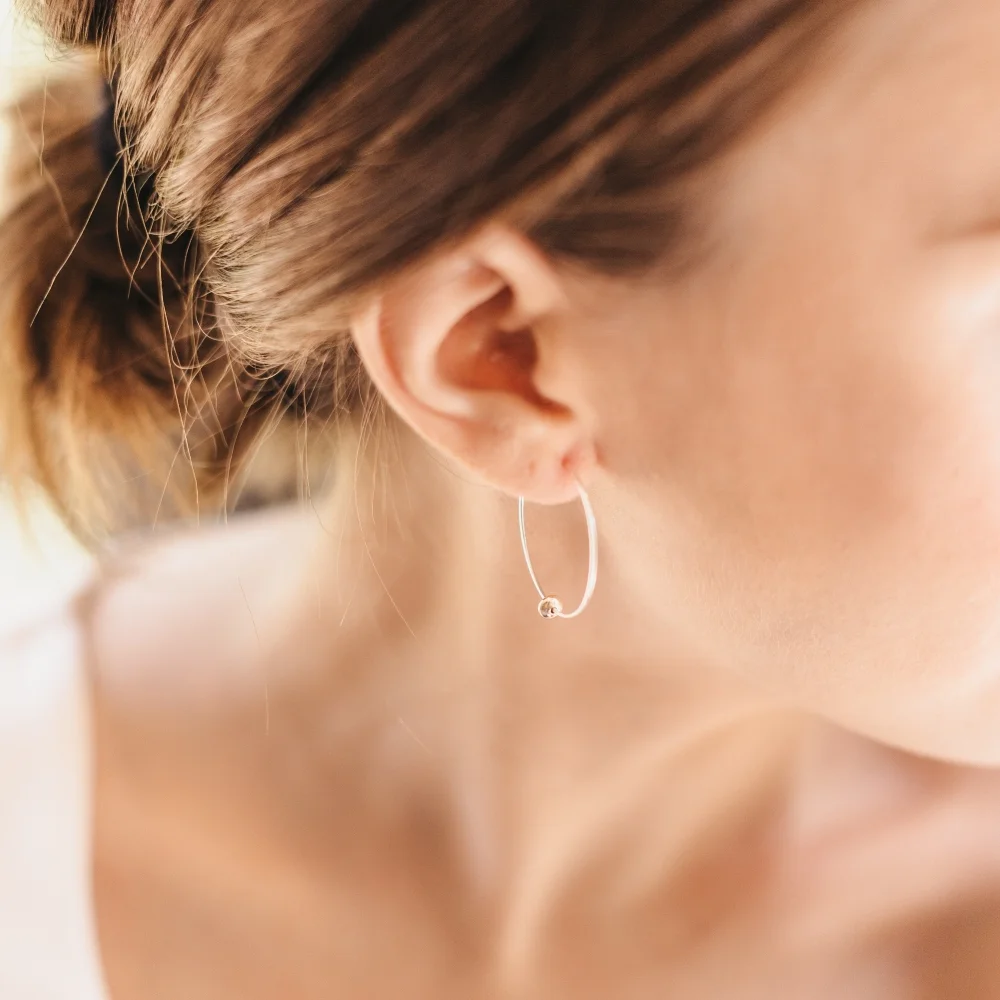 Ellen Mote Jewelry, Ammi Hoops