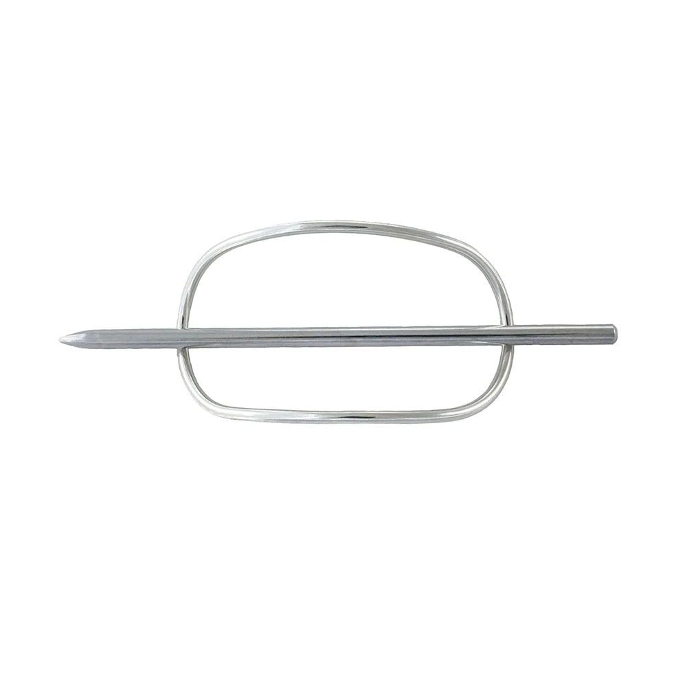 Ellen Mote Jewelry, Silver Lei Hair Pin