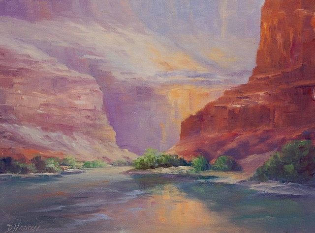 David Haskell - Light on the Wall (click for full view)