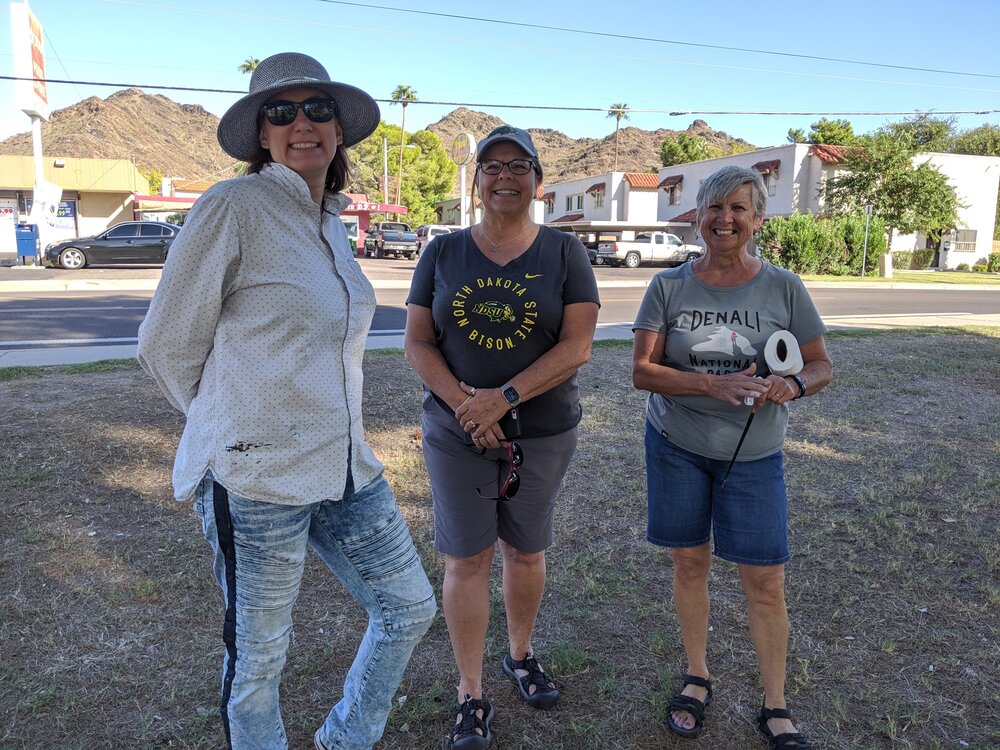 Megan Jonas, Susan Seaborn, Linda Curtis