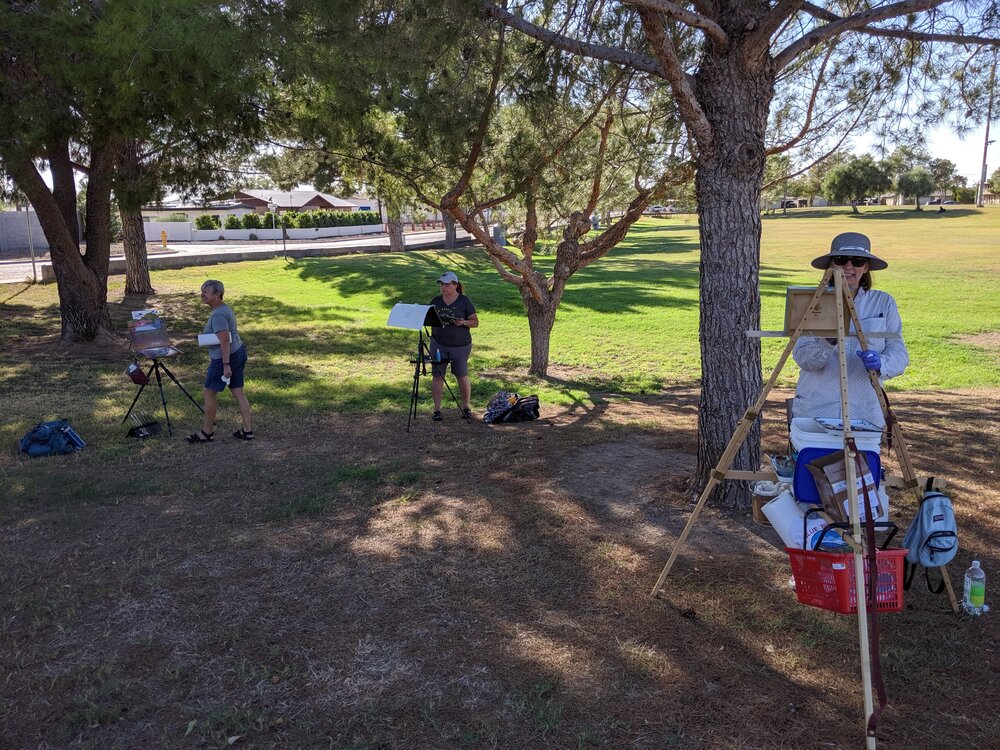 A Shady Place to Paint