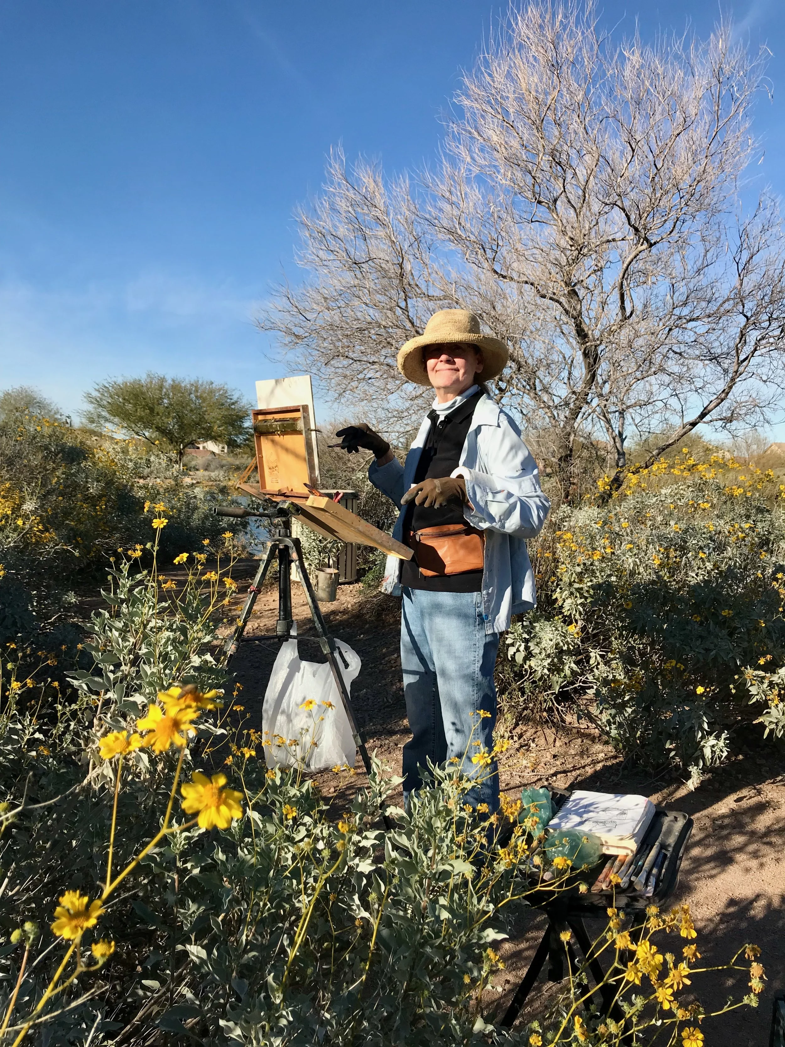 Veterans Oasis Park Paint Out