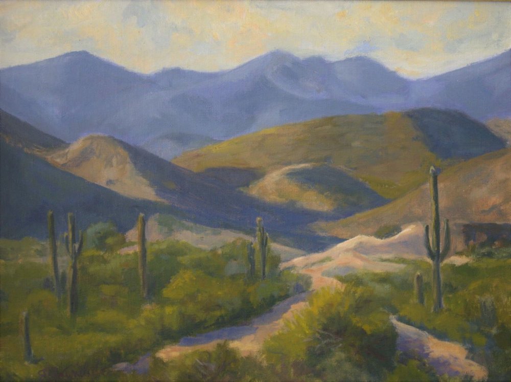 Jan Oxendale "Follow the Saguaros"