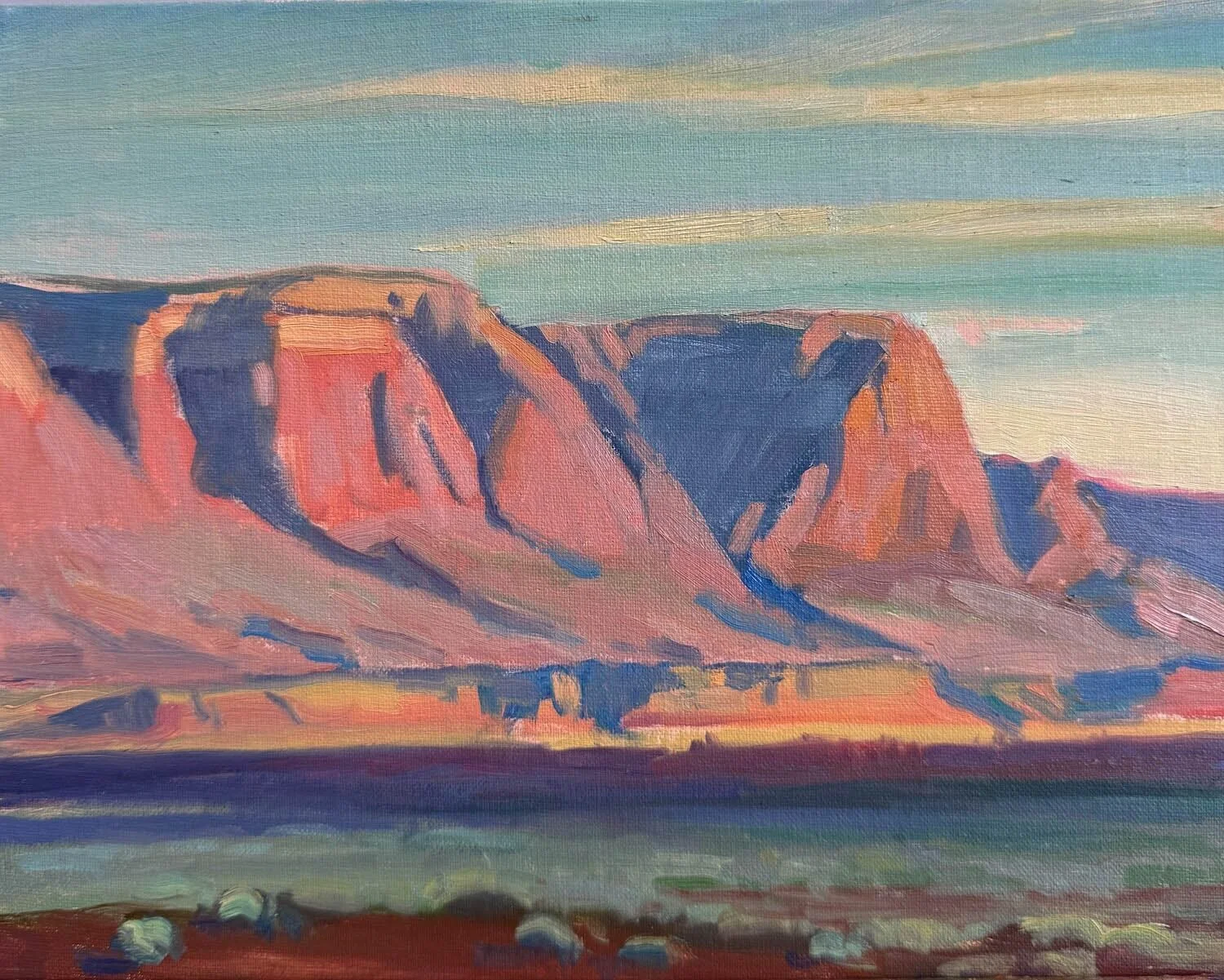 Carol Benally: Vermillion Morning