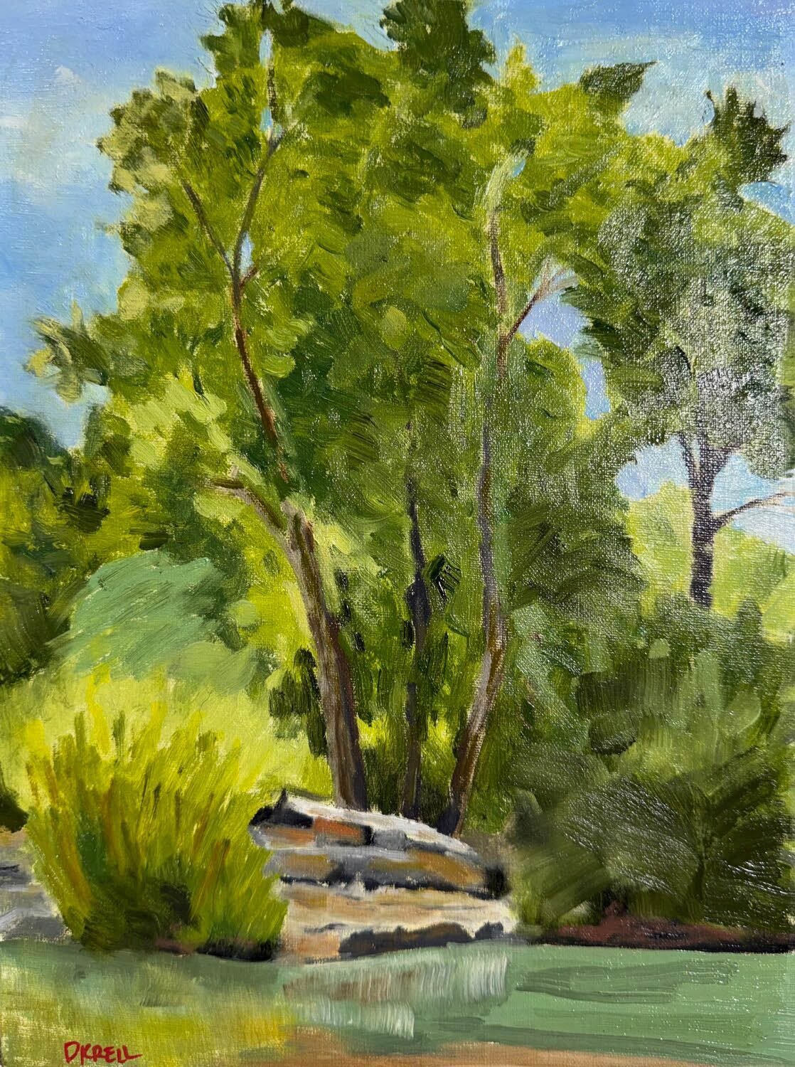 Douglas J Krell: Gila River- where I cooled my toes