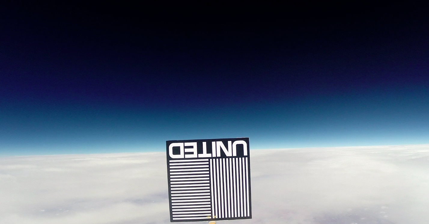 UNITED - Empires Album Cover Space Launch