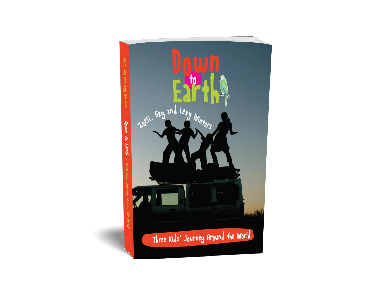 Down to Earth - A Kid's Journey Around the World Join the Winters children as they journey around the world in search of the keepers of the Earth. This fascinating project is based on home-schooling on the road. See the complete journey through their observations and experiences gained during their encounters with nature and indigenous people. Gain a more intimate look into the experiences that shaped the award-winning film DOWN to EARTH. This fun, honest and colourful journal is a wonderful collaboration between the three children and truly is an engaging read for any age. Written and illustrated by Zoeli, Sky and Levy Winters Height: 210 mm Width: 150 mm Depth: 15 mm Length: 288 pages Paperback – Full-colour illustration and photography throughout ISBN : 978-90-827457-0-2 RRP : £9.99