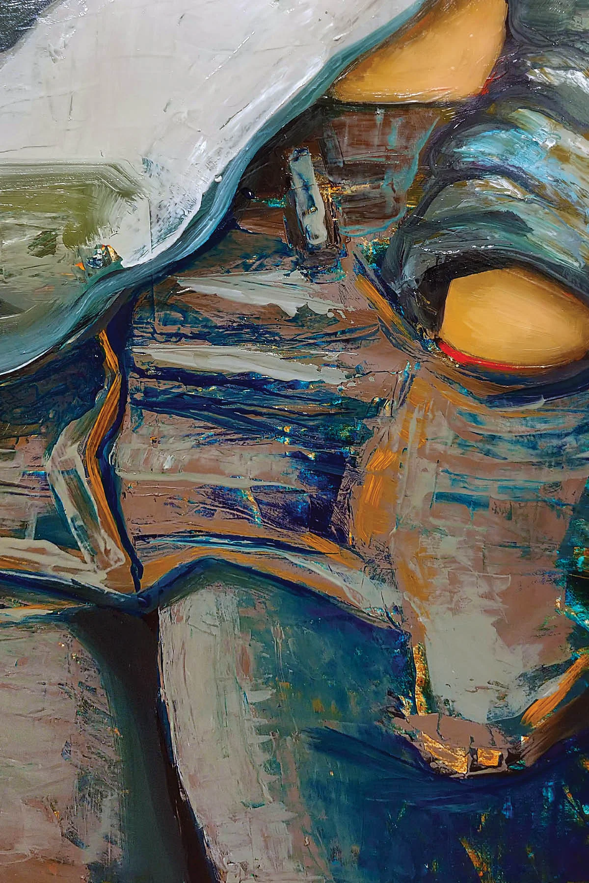 Deeper Pockets Mock Resin & Oil 20in x 16in