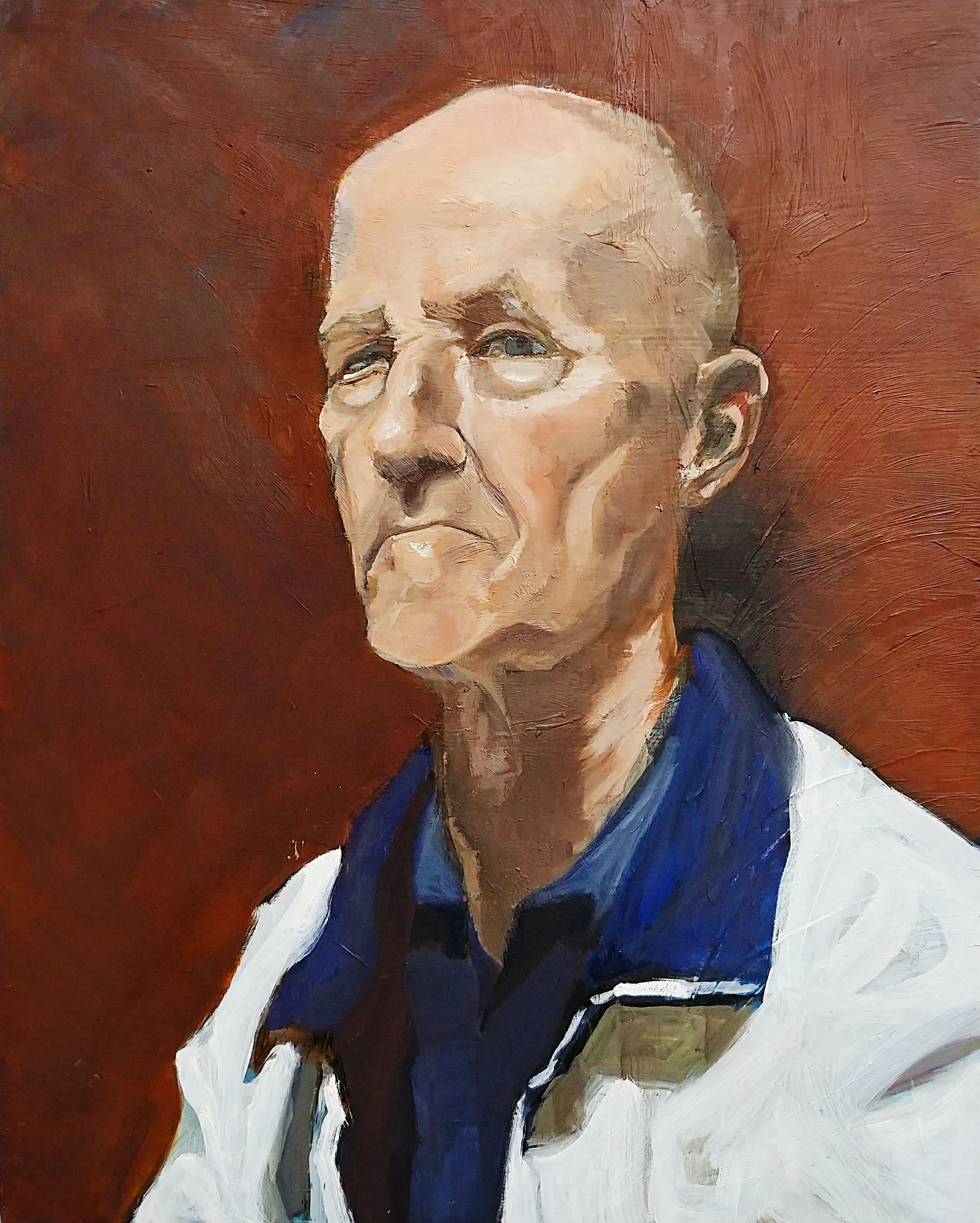 Steve Oil 20in x 16in