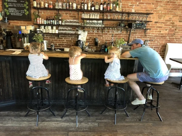 "Fairytale cobblestone patio and trellised grape vines make Big Bear a respite within the city" - Condé Nast 