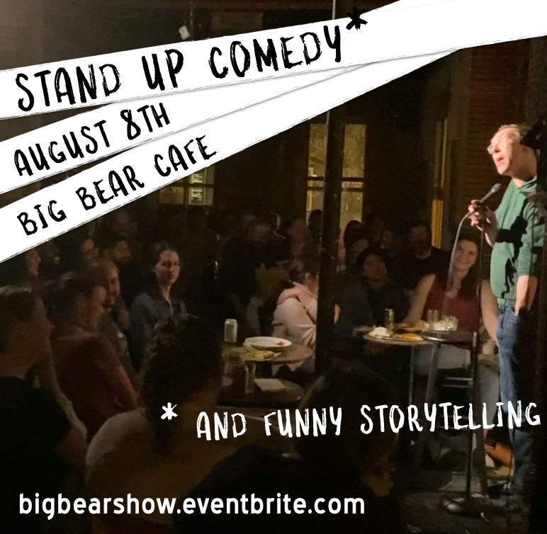 sachin and babi light blue dress How to act at a comedy club main image 0