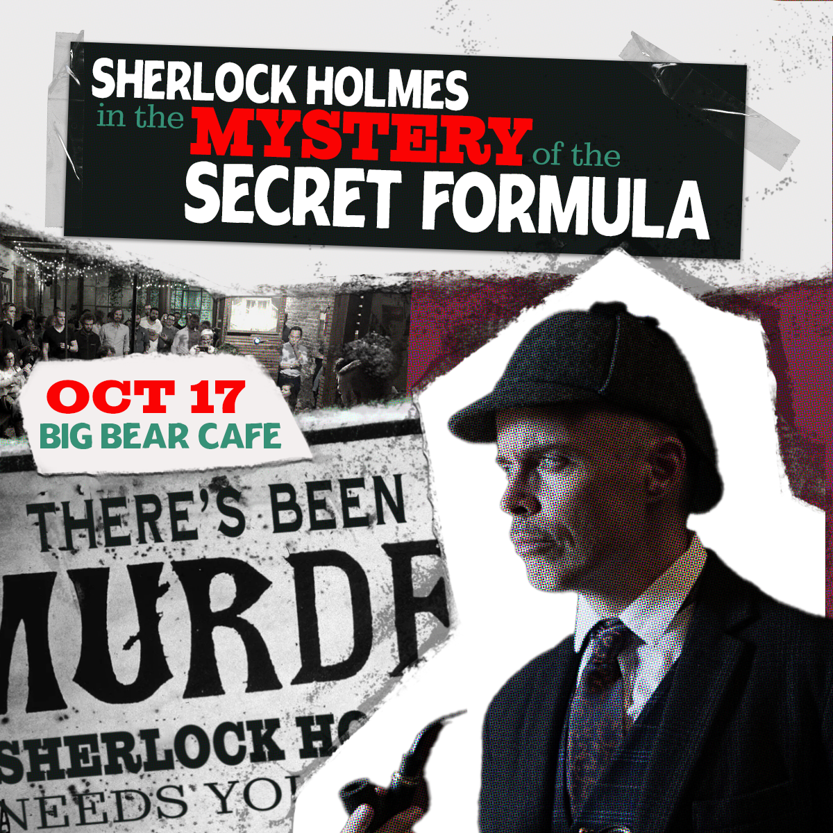 FRIDAY- Mystery Night with Literary Adventure Society