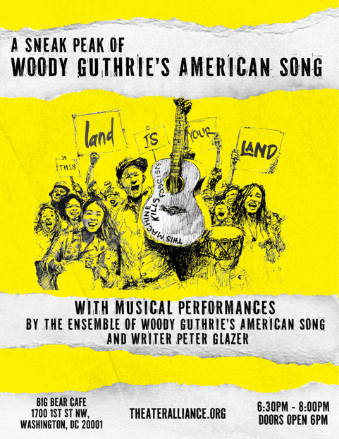 Saturday- Theater Alliance Performance