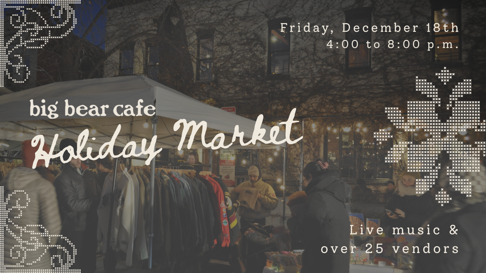 Friday- Big Bear Holiday Market