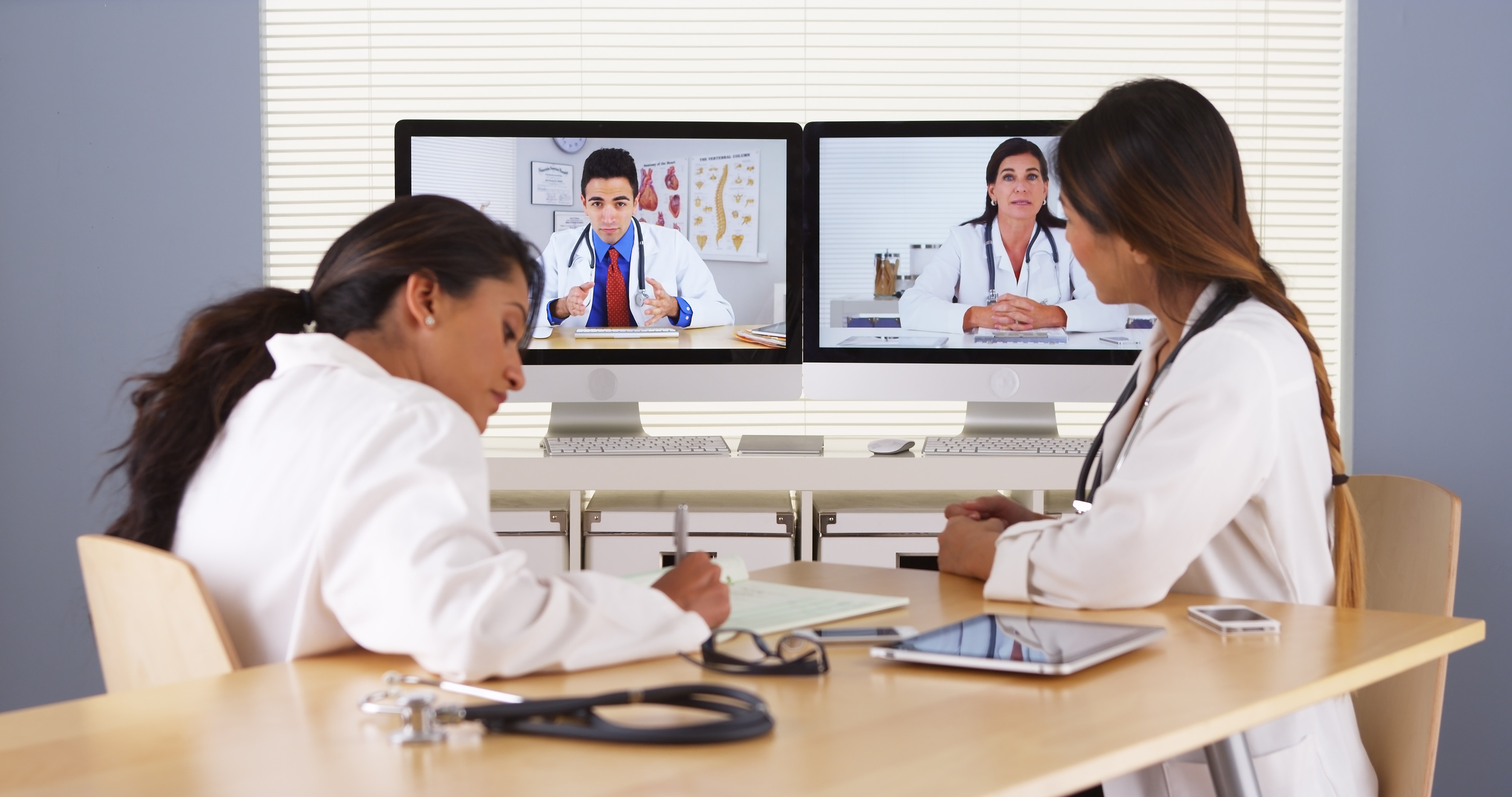 Meetings are typically conducted face to face or online (Skype) 