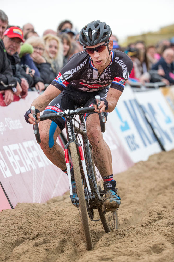 Lars van der Haar, whose balance and agility are formidable
