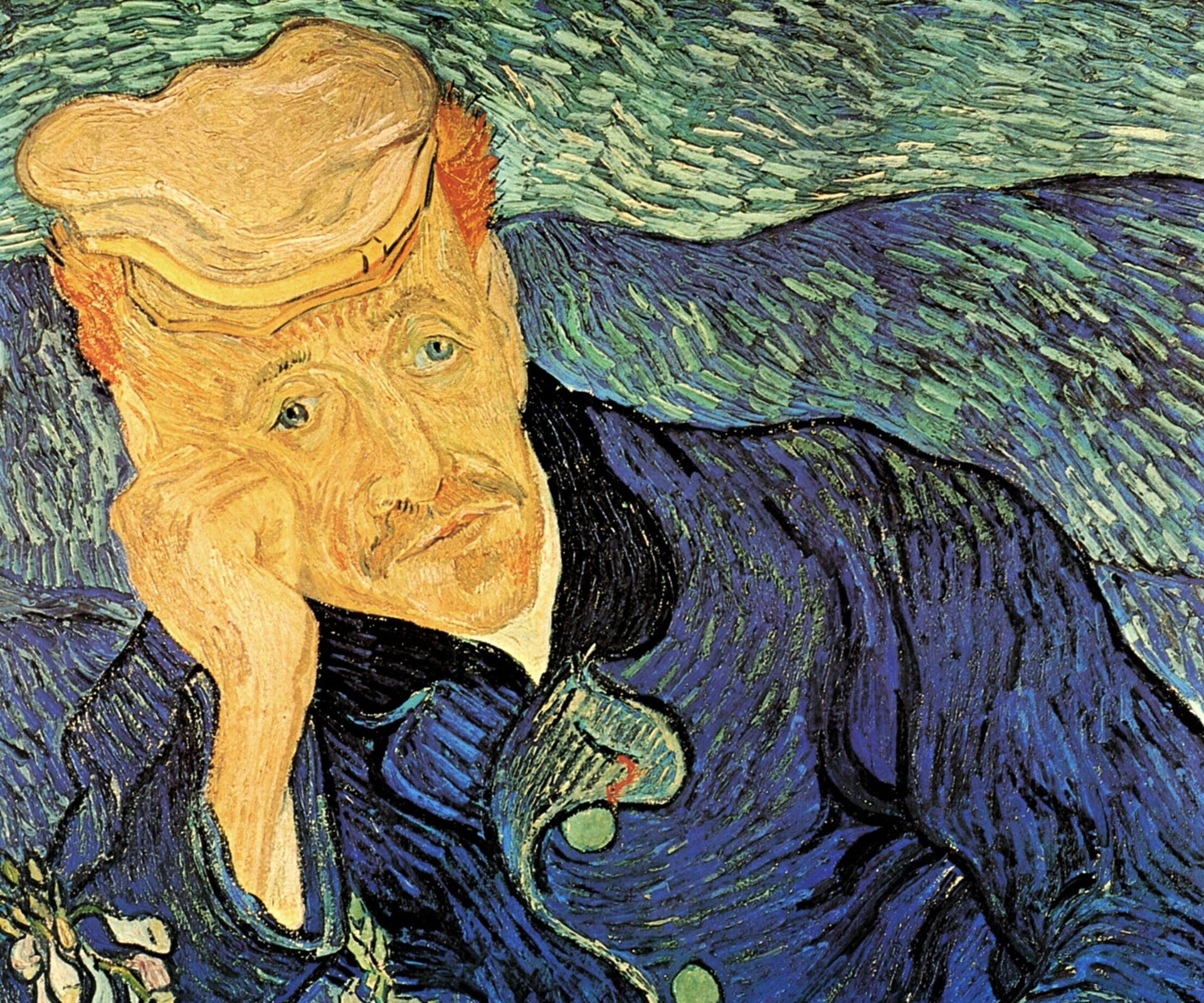Apparently in person the melancholy speaks to viewers so clearly, a recent owner has said he intends to have this original van Gogh work cremated with him upon his death. What. A. Tool.