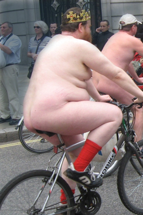 This is what you get when you Google "Prince Charles on a bike", I kid you not.