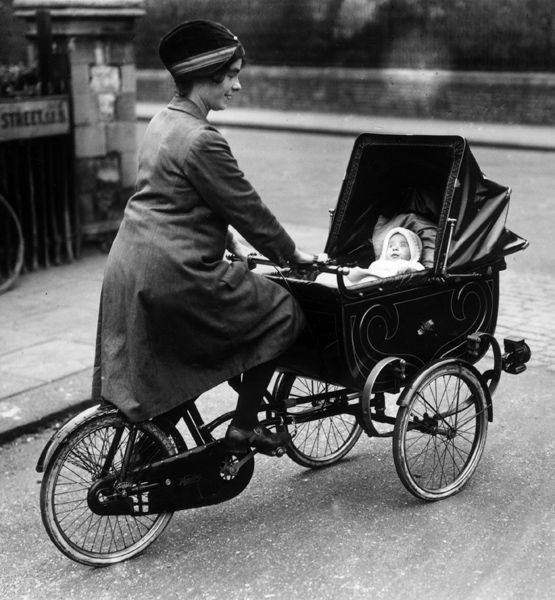 1920-ish bicycle pram