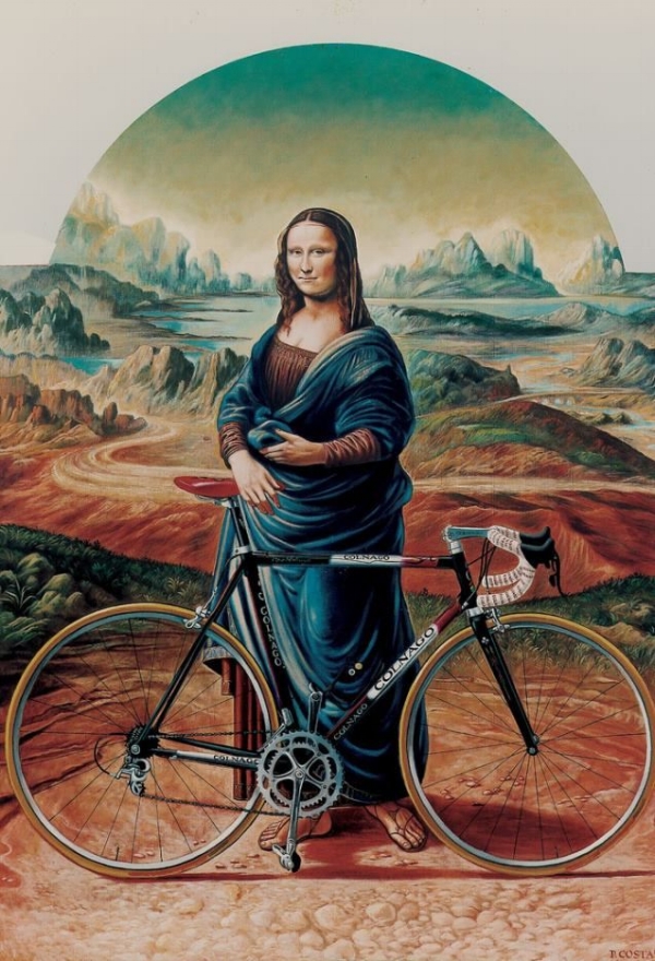 well, obviously she rides a Colnago ...