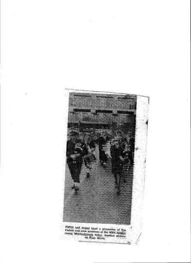 Newspaper cuttings supplied by Gabby Hayes
