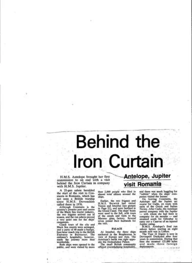 Newspaper cuttings supplied by Gabby Hayes