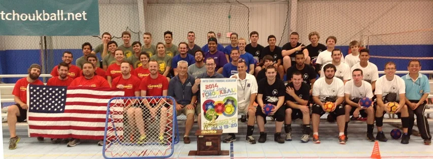 2014 USTBA National Championship, with Swiss President and USTBA Founder Pierre-Alain Girardin and FITB President Chris Huang (far right)