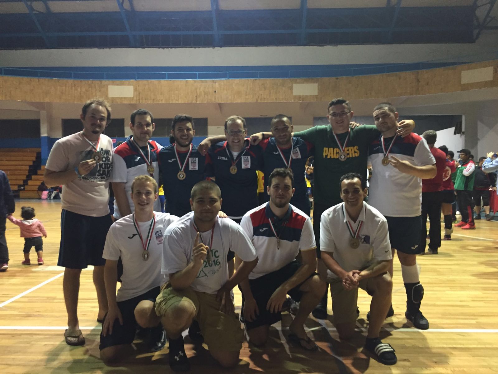 2016 USA National Team at the PanAm Medal Ceremony