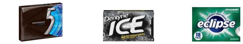 Some examples of ADA approved sugar-free gum that will improve your oral health. What's your favorite flavor?