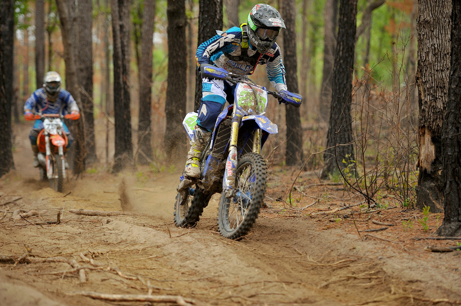 Toth is undefeated so far in 2017 GNCC, winning the first five XC2 races in a row. Photo: AmPro Yamaha/Ken Hill.