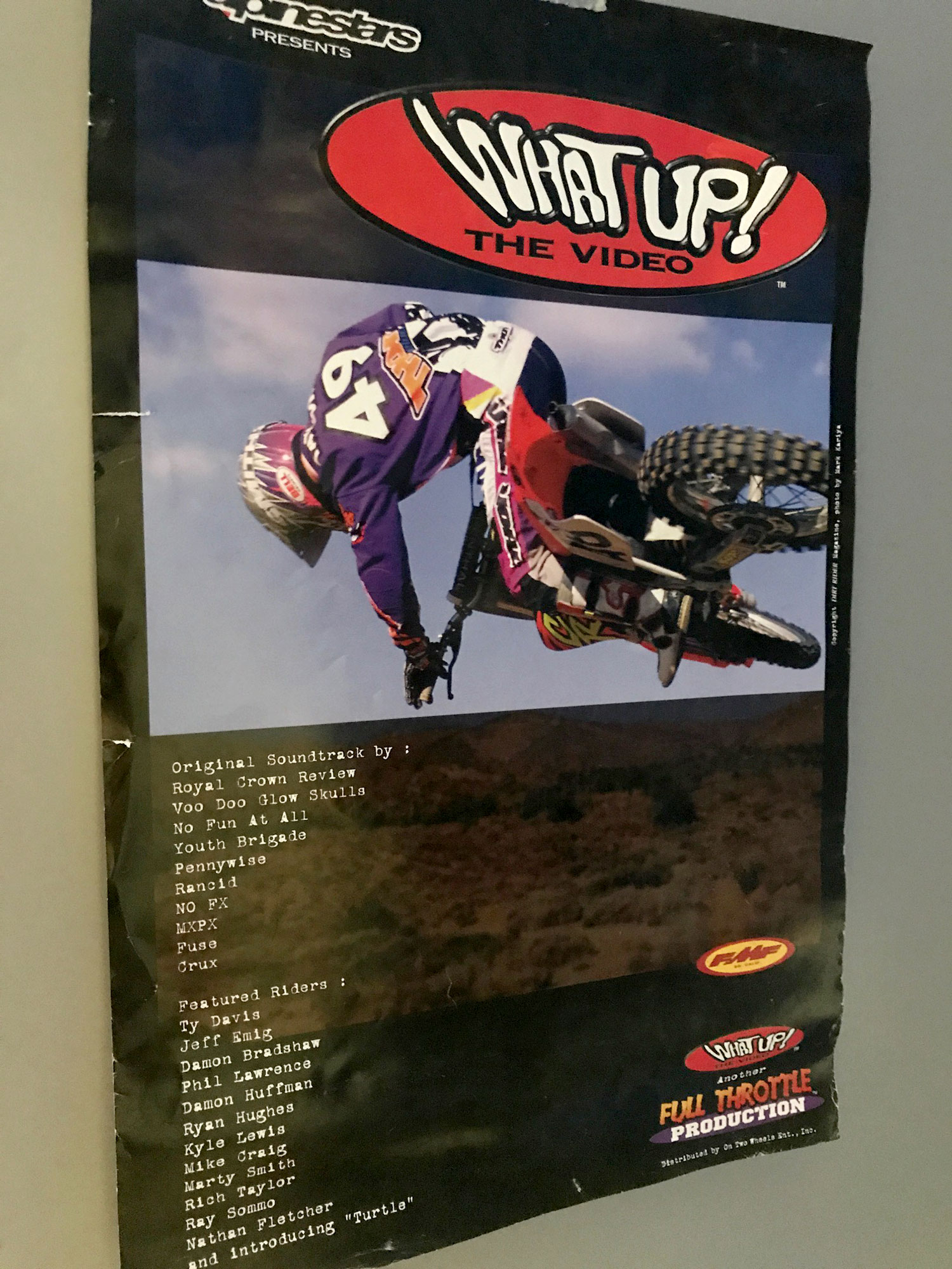 Just one of the many moto videos Taylor made an appearance in.