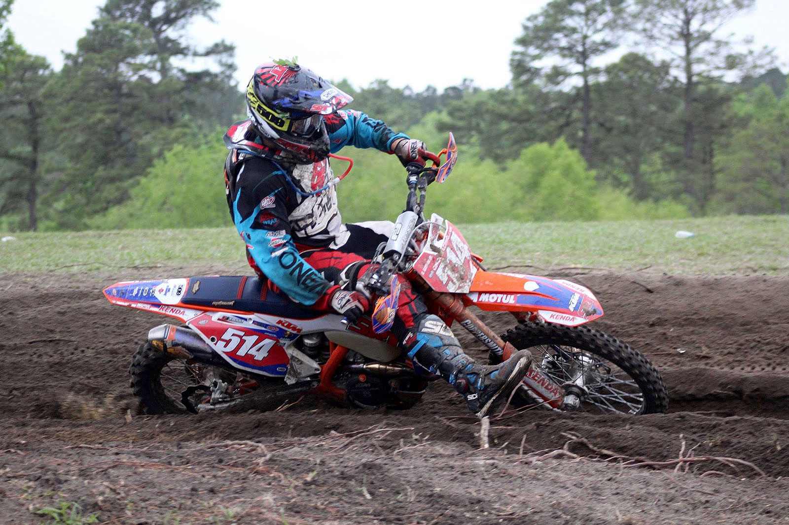 Baylor attributes sprint enduro as a series that's helped increase his intensity and ability to use speed to catch up when needed. Photo: Joyce Riddle.