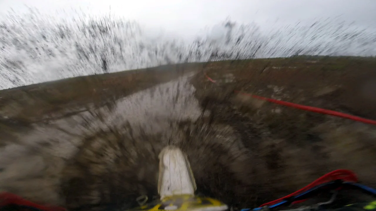 High-speed gorp swapping. Photo: Frank Visone (GoPro still image).